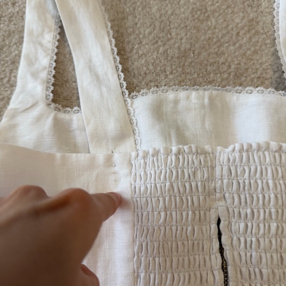 Reformation Tagliatelle Linen Top - Picture 11 of 14